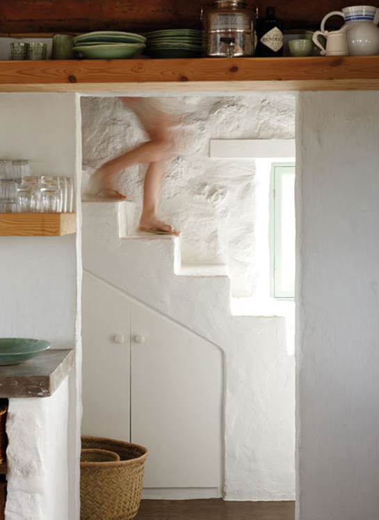 paternoster cottage stairs