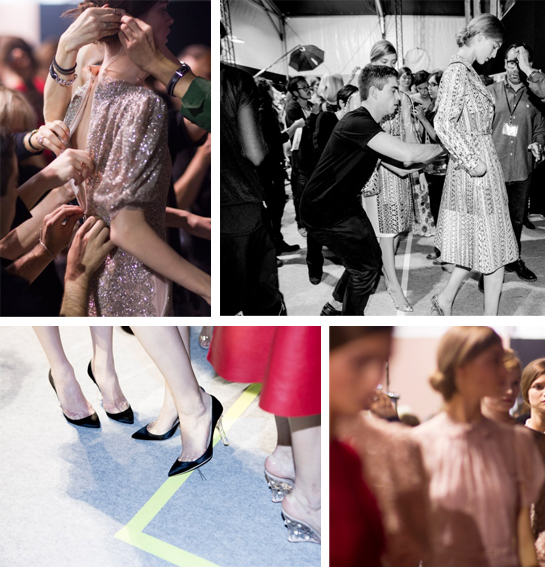 Valentino RTW 13 Backstage
