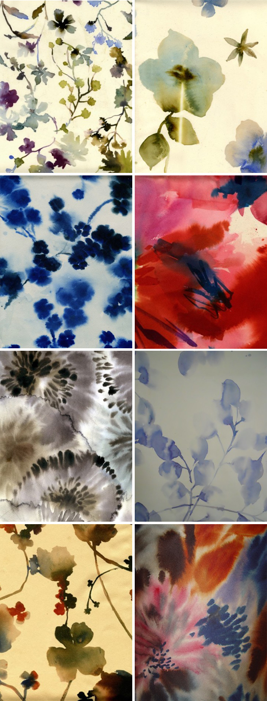 Luli Sanchez Watercolor Floral